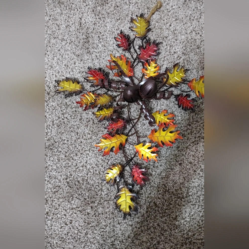 Fall Metal Door/ Wall Cross Shape Decoration